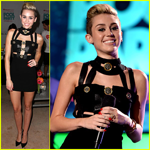 Miley Cyrus Hosts iHeartRadio's Ultimate Pool Party!