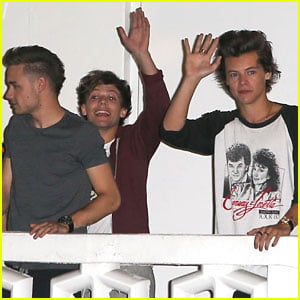 One Direction Exits Music Video Shoot in Miami