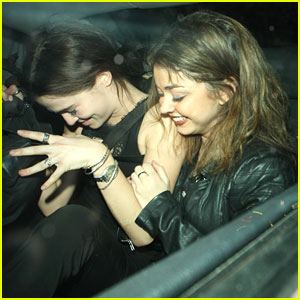 Sarah Hyland & Zoey Deutch: Night Out in London