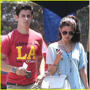 Selena Gomez & David Henrie: LA Lunch Reunion