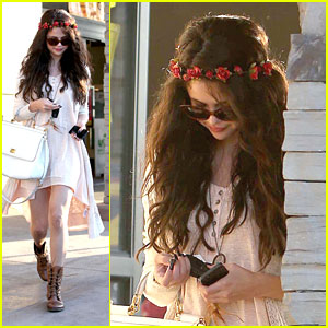 Selena Gomez: Lunch After Baby Sister's Birth