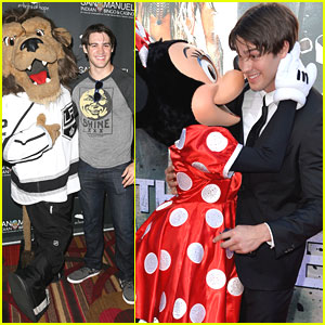 Steven R. McQueen: Kisses From Minnie Mouse at 'Lone Ranger' Premiere