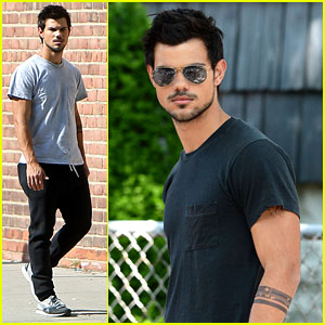 Taylor Lautner: Tattooed for 'Tracers'!