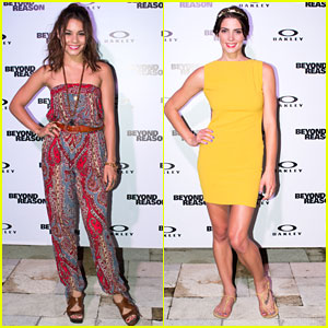 Vanessa Hudgens & Ashley Greene: Oakley Bali Pro 2013