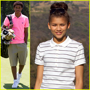 Zendaya & Trevor Jackson: Golf Buddies!