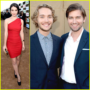 Adelaide Kane: Summer TCA Party with Torrance Coombs & Toby Regbo