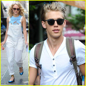 AnnaSophia Robb & Austin Butler: 'Carrie Diaries' Filming with Lindsey Gort!