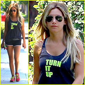 Ashley Tisdale Turns It Up