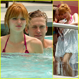 Bella Thorne: Poolside Bikini Babe with Tristan Klier!