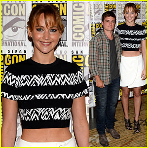 Jennifer Lawrence & Josh Hutcherson: 'Catching Fire' Trailer + Panel Pics!