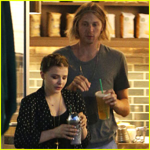 Chloe Moretz: Starbucks Stop with Brother Trevor!