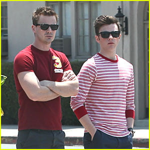 Chris Colfer: Fourth of July Lunch with Will Sherrod!