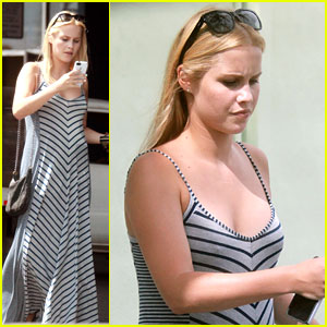 Claire Holt: Los Angeles Lunch