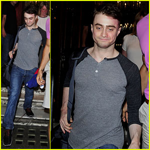 Daniel Radcliffe: 'Cripple of Inishmaan' Birthday Departure