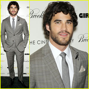 Darren Criss Honors Cory Monteith at 'Girl Most Likely' Premiere