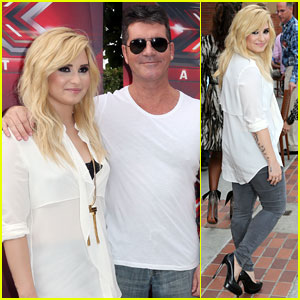 Demi Lovato: 'X Factor' Day Two L.A. Auditions!