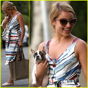 Dianna Agron Visits Friends Following Cory Monteith's Death