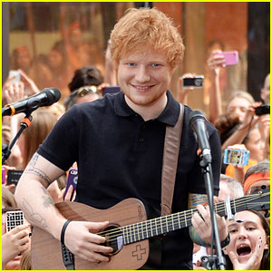 Ed Sheeran: 'Today Show' Performance Pics & Video!