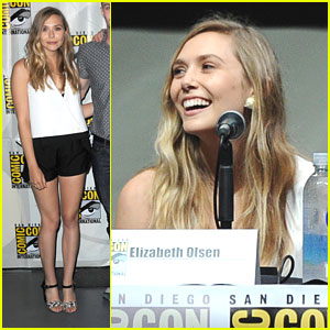 Elizabeth Olsen: 'Godzilla' Panel at Comic-Con 2013