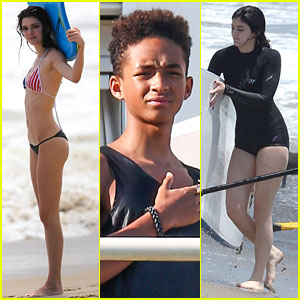 Jaden Smith: 4th of July with Kylie & Kendall Jenner!