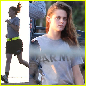 Kristen Stewart: Army Training for 'Camp X-Ray'
