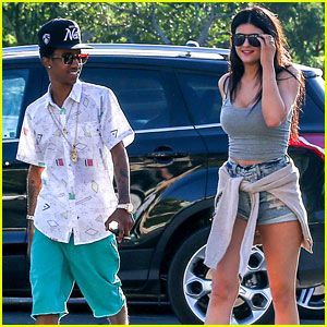 Kylie Jenner Catches a Movie with Lil Twist