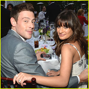 Lea Michele Grieving With Cory Monteith's Family