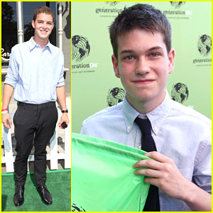 Liam James & Israel Broussard: Power of Youth 2013