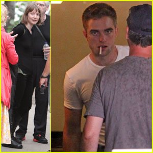 Robert Pattinson & Mia Wasikowska Begin Filming 'Map to the Stars'!