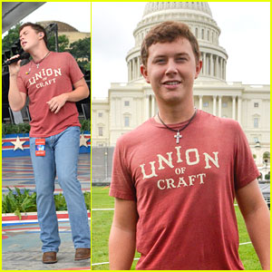 Scotty McCreery: Capitol 4th Rehearsals