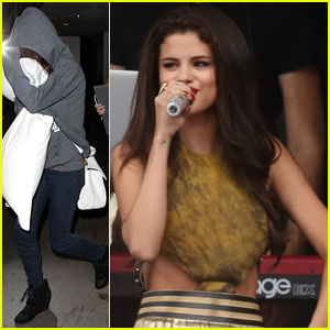 Selena Gomez: LAX Arrival After Free Boston Concert