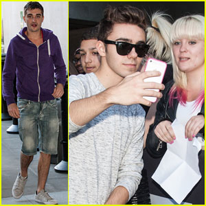 The Wanted: BBC Radio One Stop After Airport Arrival
