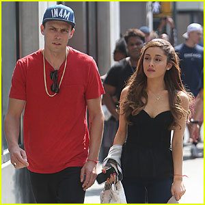 Ariana Grande: NYC Lunch with Guy Pal