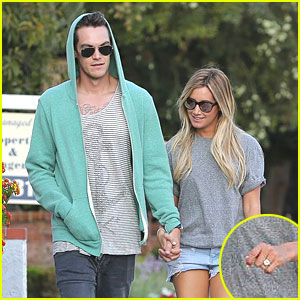 Ashley Tisdale Shows Off Engagement Ring!
