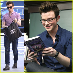 Chris Colfer: 'The Land of Stories #2' Midnight Signing