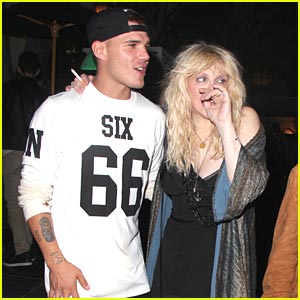 Chris Zylka & Maddie Hasson: Night Out with Courtney Love!