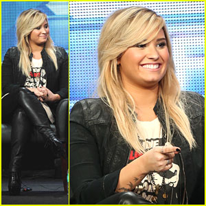 Demi Lovato: 'X Factor' Panel at TCA Tour 2013