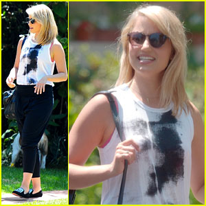 Dianna Agron: All Smiles in L.A.