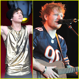 Ed Sheeran & Austin Mahone: Red Tour Stop in Chicago