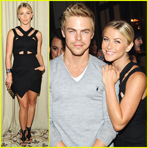 Julianne Hough: Cosmo's Summer Bash with Brother Derek
