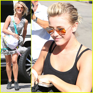 Julianne Hough: Post-Sole Society Shoot Workout