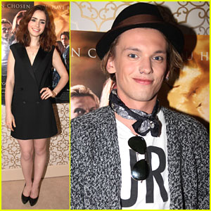 Lily Collins: 'Mortal Instruments' in Norway with Jamie Campbell Bower