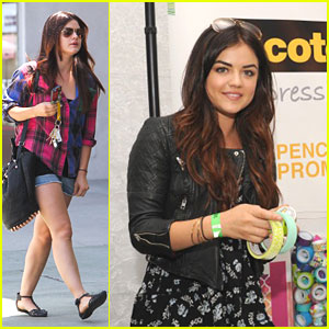 Lucy Hale: Gifting Suite Before Teen Choice Awards 2013