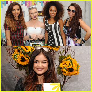 Lucy Hale & Little Mix: Backstage Creations Celebrity Retreat