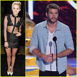 Miley Cyrus & Liam Hemsworth - Teen Choice Awards 2013