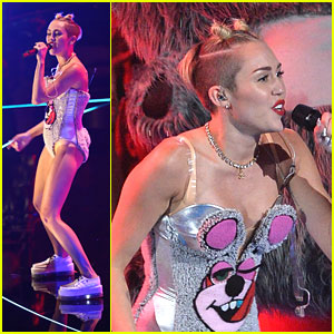 Miley Cyrus: MTV VMAs 2013 Performance of 'We Can't Stop' - WATCH NOW!