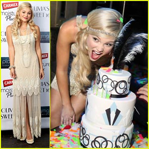 Olivia Holt: Old Hollywood Sweet 16 Party Pics!