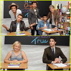 One Direction & Darren Criss: Backstage Creations Celebrity Retreat