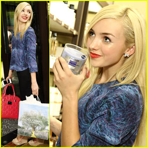 Peyton List: Lovely at L'Occitane! (Exclusive Pics!)