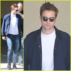 Robert Pattinson: Office Building Exit